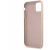 Apple iPhone 11 6.1 „Guess dėklas 4G Big Metal Logo GUHCN614GMGPI rožinės spalvos