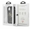 Dėklas Apple iPhone 11 Guess Big Metal Logo GUHCN614GMGGR juodos spalvos