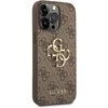 Dėklas GUESS GUHCP14X4X4GBBB IPHONE 14 PRO MAX 6.7 "BRONZE/BROWN HARDCASE 4G BIG METAL LOGO