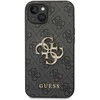 GUESS dėklas skirtas Apple iPhone 13 / 14 / 15 GUHCP14S4GMGGR (4G Big Metal Logo) pilkos spalvos