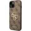 Dėklas GUESS GUHCP14S4S4GBBB IPHONE 14/15/13 6.1 "BRONZE / BROWN HARDCASE 4G BIG METAL LOGO