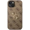 Dėklas GUESS GUHCP14S4S4GBBB IPHONE 14/15/13 6.1 "BRONZE / BROWN HARDCASE 4G BIG METAL LOGO