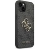 GUESS dėklas skirtas Apple iPhone 13 / 14 / 15 GUHCP14S4GMGGR (4G Big Metal Logo) pilkos spalvos