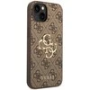 Dėklas GUESS GUHCP14S4S4GBBB IPHONE 14/15/13 6.1 "BRONZE / BROWN HARDCASE 4G BIG METAL LOGO