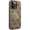 Dėklas GUESS GUHCP15L4L4GBBB IPHONE 15 PRO 6.1 "BRONZE/BROWN HARDCASE 4G BIG METAL LOGO
