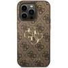 Dėklas GUESS GUHCP15X4GBBB IPHONE 15 PRO MAX 6.7 "BRONZE/BROWN HARDCASE 4G BIG METAL LOGO