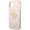 Dėklas GUESS GUHCP15S4GPIPI IPHONE 15/14/13 6.1 "Rožinis / Rožinis HARDCASE 4G BIG METAL LOGO