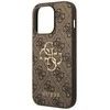 Dėklas GUESS GUHCP15X4GBBB IPHONE 15 PRO MAX 6.7 "BRONZE/BROWN HARDCASE 4G BIG METAL LOGO