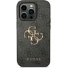 Dėklas GUESS GUHCP15L4L4GGRGGR IPHONE 15 PRO 6.1 "GRAY/GRAY HARDCASE 4G BIG METAL LOGO