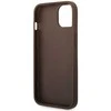 Dėklas GUESS GUHCP15S4GBBB IPHONE 15/14/13 6.1 "BRONZE / BROWN HARDCASE 4G BIG METAL LOGO