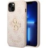 Dėklas GUESS GUHCP15S4GPIPI IPHONE 15/14/13 6.1 "Rožinis / Rožinis HARDCASE 4G BIG METAL LOGO