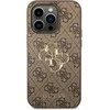 Dėklas GUESS GUHCP15L4L4GBBB IPHONE 15 PRO 6.1 "BRONZE/BROWN HARDCASE 4G BIG METAL LOGO