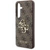Samsung Galaxy S24 Plus Guess dėklas 4G Big Metal Logo (GUHCS24M4GMGBR) rudos spalvos