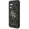 Guess Big 4G Logo Classic Logo Samsung Galaxy S25 dėklas telefonui rudos spalvos