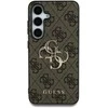 Guess Big 4G Logo Classic Logo Samsung Galaxy S25 dėklas telefonui rudos spalvos