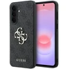 Guess PU 4G Metal Logo dėklas skirtas Samsung Galaxy A37 pilkos spalvos
