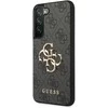 Samsung Galaxy S23 Guess dėklas 4G Big Metal Logo (GUHCS23S4GMGGR) pilkos spalvos