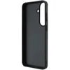 Guess PU 4G Metal Logo dėklas Samsung Galaxy S26 FE telefonui, juodas