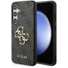 Samsung Galaxy S24 Plus Guess dėklas 4G Big Metal Logo (GUHCS24M4GMGGR) juodos spalvos