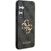 Samsung Galaxy S24 Plus Guess dėklas 4G Big Metal Logo (GUHCS24M4GMGGR) juodos spalvos