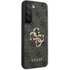 Samsung Galaxy S23 Guess dėklas 4G Big Metal Logo (GUHCS23S4GMGGR) pilkos spalvos