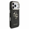 Dėklas Guess PU 4G Metal Logo Strap Case for iPhone 18 Pro Juodas