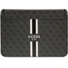 Krepšys kompiuteriui 14" Guess įmautė kompiuteriui 4G Printed Stripes (GUCS14P4RPSK) juodos spalvos