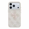 Dėklas Guess 4G & Big Resin Logo, skirtas iPhone 18 Pro Max / 17 Pro Max, rožinė