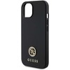 Dėklas GUESS GUHCP15SPS4DGPK IPHONE 15/14/13 6.1 "Juodas / Juodas HARDCASE STRASS METAL LOGO