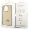Dėklas GUESS GUHCP15XPS4DGPD IPHONE 15 PRO MAX 6.7 "ZLOTY/GOLD HARDCASE STRASS METAL LOGO