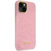 Dėklas GUESS GUHCP14SHGCRHP IPHONE 14/15/13 6.1 "Rožinis / Rožinis HARDCASE CROCO COLLECTION