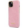 Dėklas GUESS GUHCP14SHGCRHP IPHONE 14/15/13 6.1 "Rožinis / Rožinis HARDCASE CROCO COLLECTION