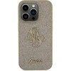Dėklas GUESS GUHCP15LHG4SGD IPHONE 15 PRO 6.1 "GOLD/GOLD HARDCASE GLITTER SCRIPT BIG 4G
