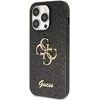Dėklas GUESS GUHCP15XHG4SGK IPHONE 15 PRO MAX 6.7 "Juodas/Juodas HARDCASE GLITTER SCRIPT BIG 4G