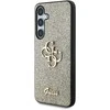 GUESS dėklas skirtas Samsung Galaxy S25 GUHCS25SHG4SGD (Fixed Glitter Big 4G) aukso spalvos