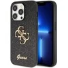 Dėklas GUESS GUHCP15XHG4SGK IPHONE 15 PRO MAX 6.7 "Juodas/Juodas HARDCASE GLITTER SCRIPT BIG 4G