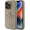Dėklas GUESS GUHCP15LHG4SGD IPHONE 15 PRO 6.1 "GOLD/GOLD HARDCASE GLITTER SCRIPT BIG 4G