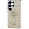 GUESS dėklas skirtas Samsung Galaxy S25 Ultra GUHCS25LHG4SGD (Fixed Glitter Big 4G) aukso spalvos