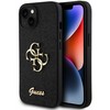 Dėklas GUESS GUHCP15SHG4SGK IPHONE 15/14/13 6.1 "Juodas / Juodas HARDCASE GLITTER SCRIPT BIG 4G
