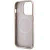 Apple iPhone 14 Pro Guess dėklas GCube Stripes MagSafe (GUHMP14LHGCFSEP) rožinės spalvos