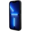 Guess GUHMP15XHGCFSEK Apple iPhone 15 Pro Max 6.7″ juodos spalvos kietas dėklas GCube Stripes MagSafe