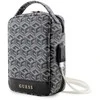 Guess krepšys GCube Stripes (GUHBHGCFSEK) juodos spalvos