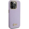 Guess GUHCP15LPGMCSL Apple iPhone 15 Pro 6.1″ lilac kietas dėklas Glitter Glossy Script