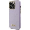 Apple iPhone 15 Pro Guess dėklas Glitter Glossy Script (GUHCP15LPGMCSL) violetinės spalvos