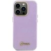 Apple iPhone 15 Pro Guess dėklas Glitter Glossy Script (GUHCP15LPGMCSL) violetinės spalvos
