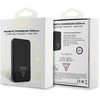 Guess PU Grained Triangle Logo MagSafe Powerbank 5000mAh juodos spalvos