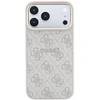Guess Embossed 4G Classic MagSafe Dėklas skirtas iPhone 18 Pro / iPhone 17 Pro Rožinė