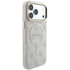 Guess Embossed 4G Classic MagSafe Dėklas skirtas iPhone 18 Pro / iPhone 17 Pro Rožinė