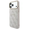 Guess Embossed 4G Classic MagSafe Dėklas skirtas iPhone 18 Pro / iPhone 17 Pro Rožinė