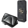 Guess 4G Metal Logo Apple iPhone 15 Pro - dėklas telefonui pilkos spalvos